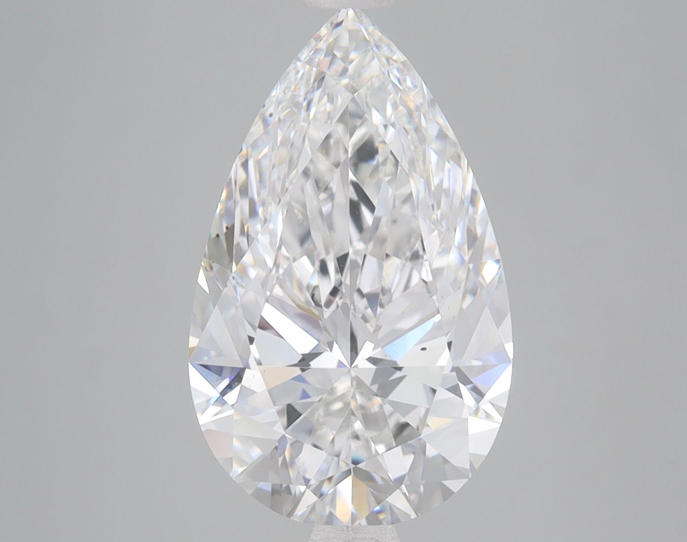 4.01 ct. pear Lab Grown Diamond front image