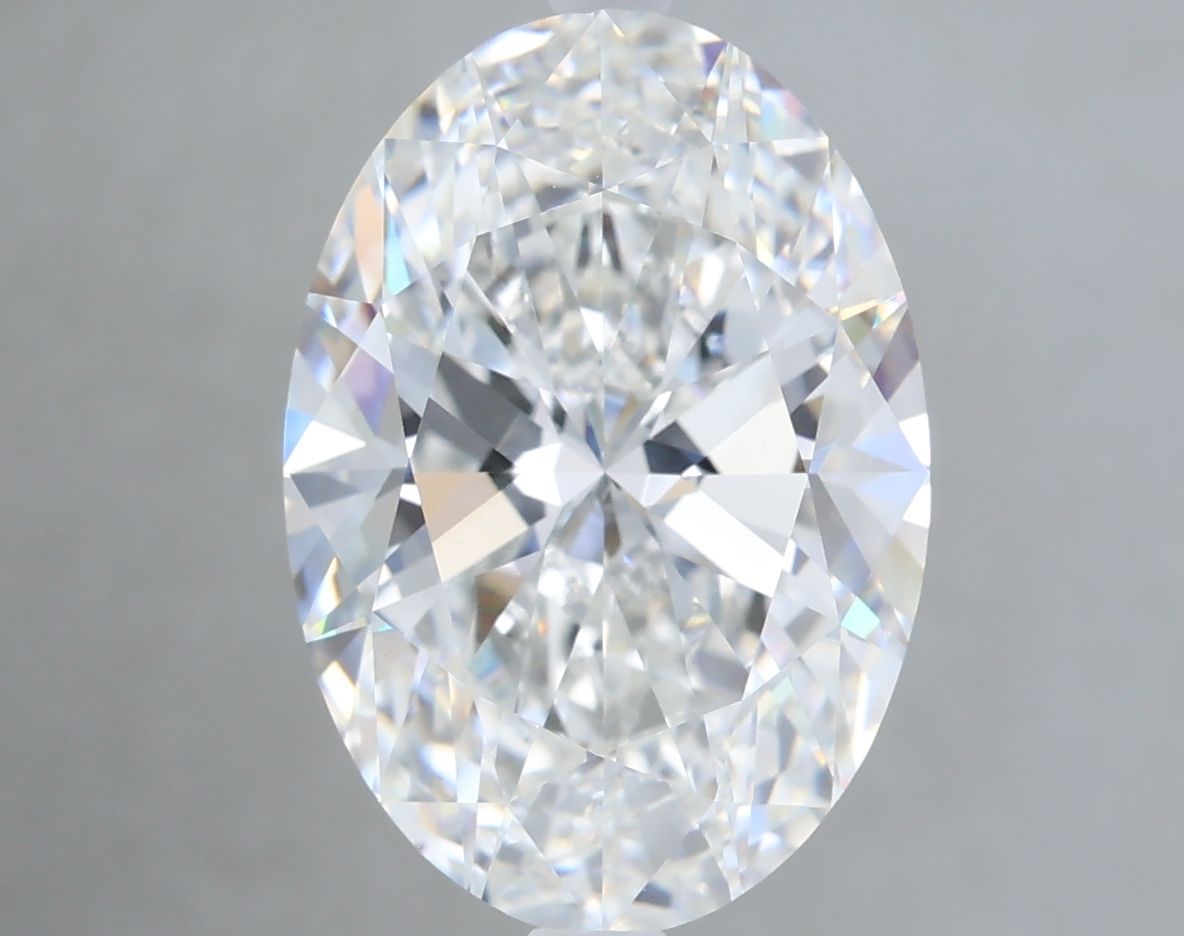 5.05 ct. oval Lab Grown Diamond front image
