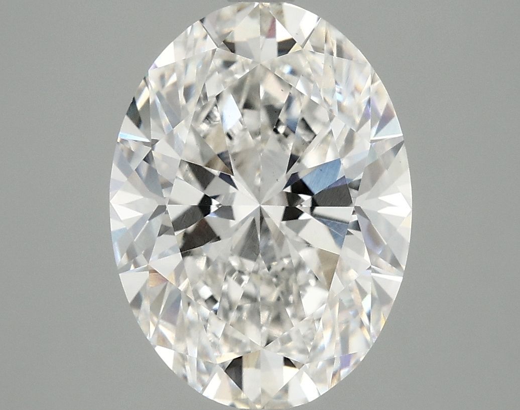 4.08 ct. oval Lab Grown Diamond front image