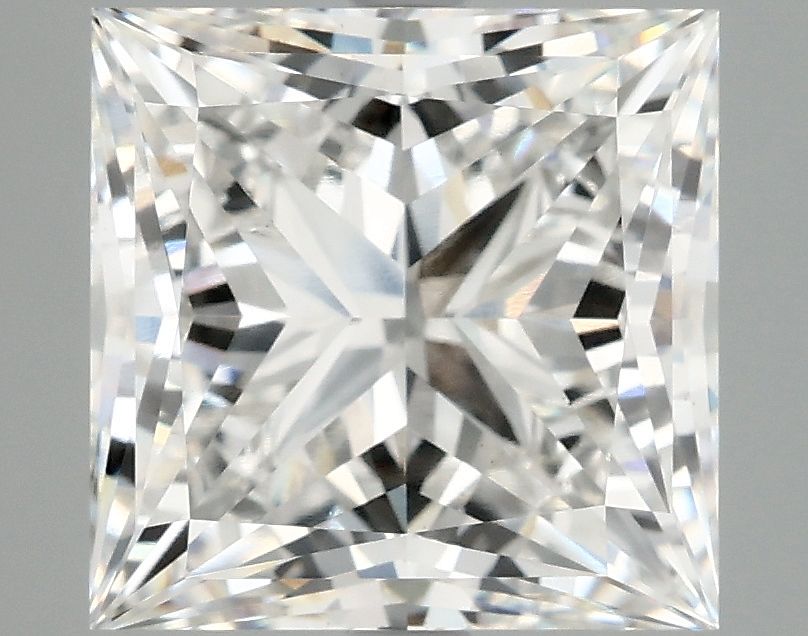 5.02 ct. princess Lab Grown Diamond front image