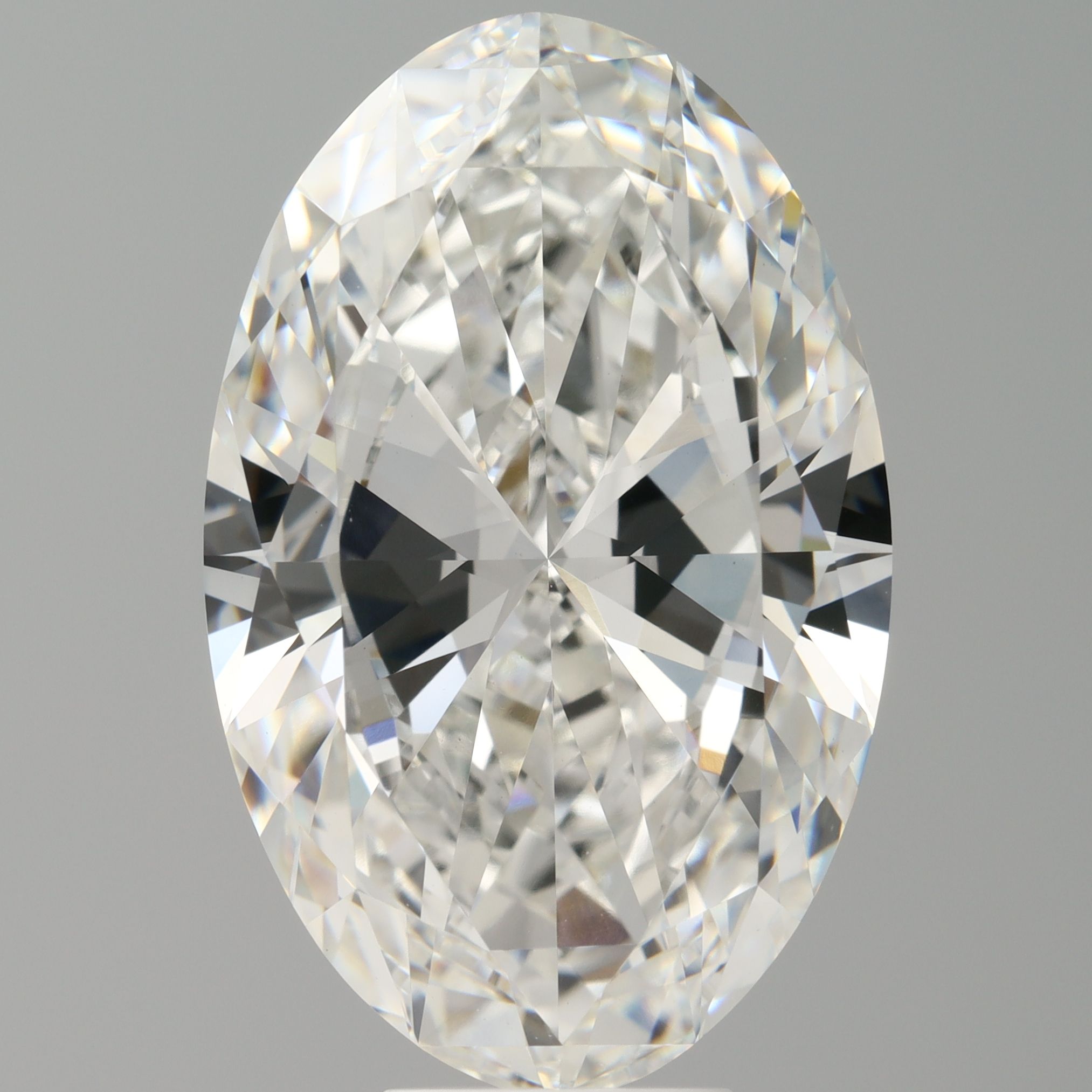 9.03 ct. oval Lab Grown Diamond front image