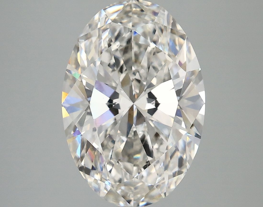 3.76 ct. oval Lab Grown Diamond front image