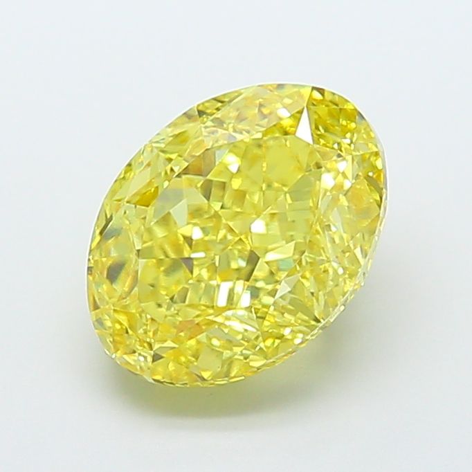 5.02 ct. oval Lab Grown Diamond front image