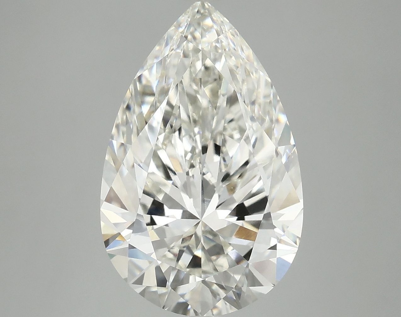 5.04 ct. pear Lab Grown Diamond front image