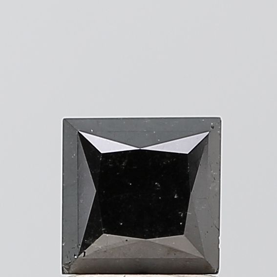 1.79 Carat Princess Diamond Black VS2