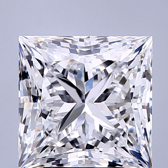 5.32 ct. princess Lab Grown Diamond front image
