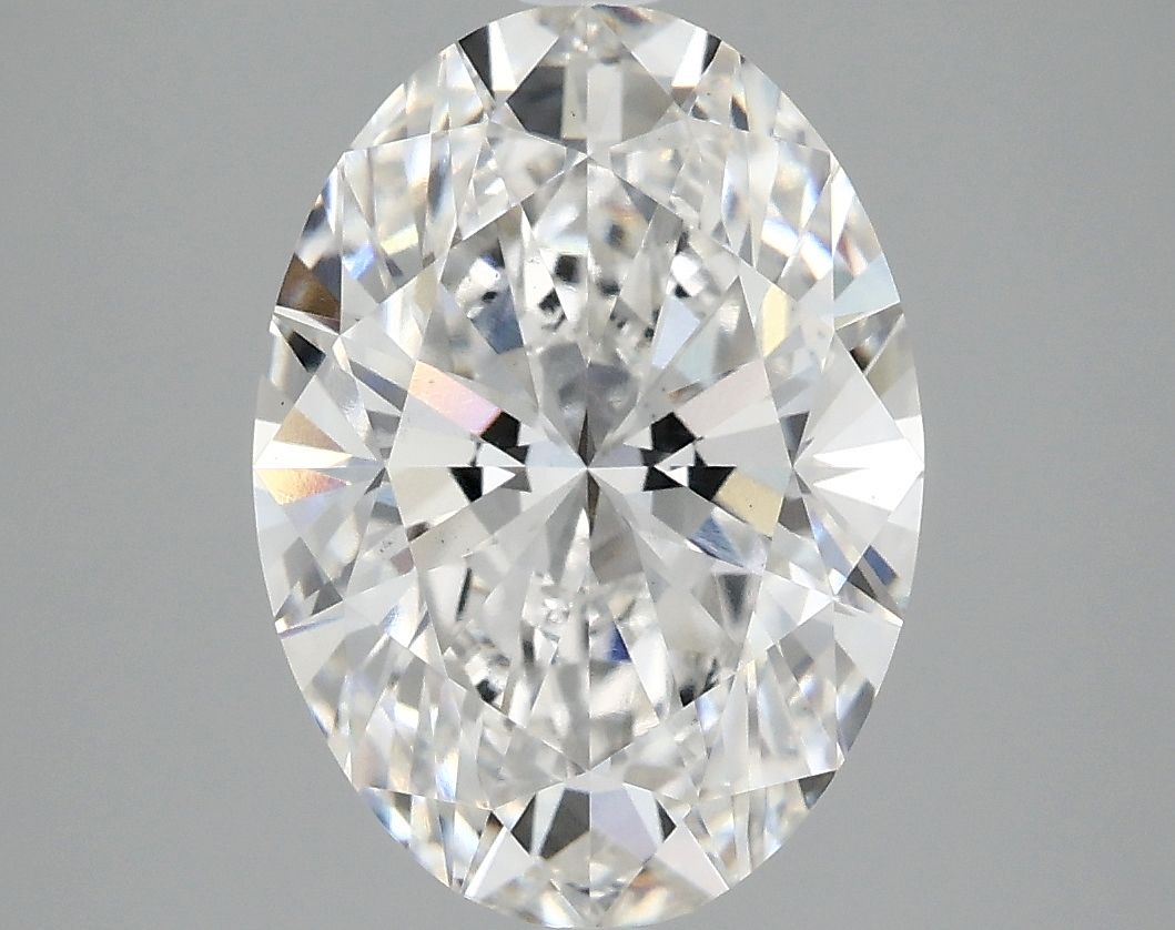 3.77 ct. oval Lab Grown Diamond front image