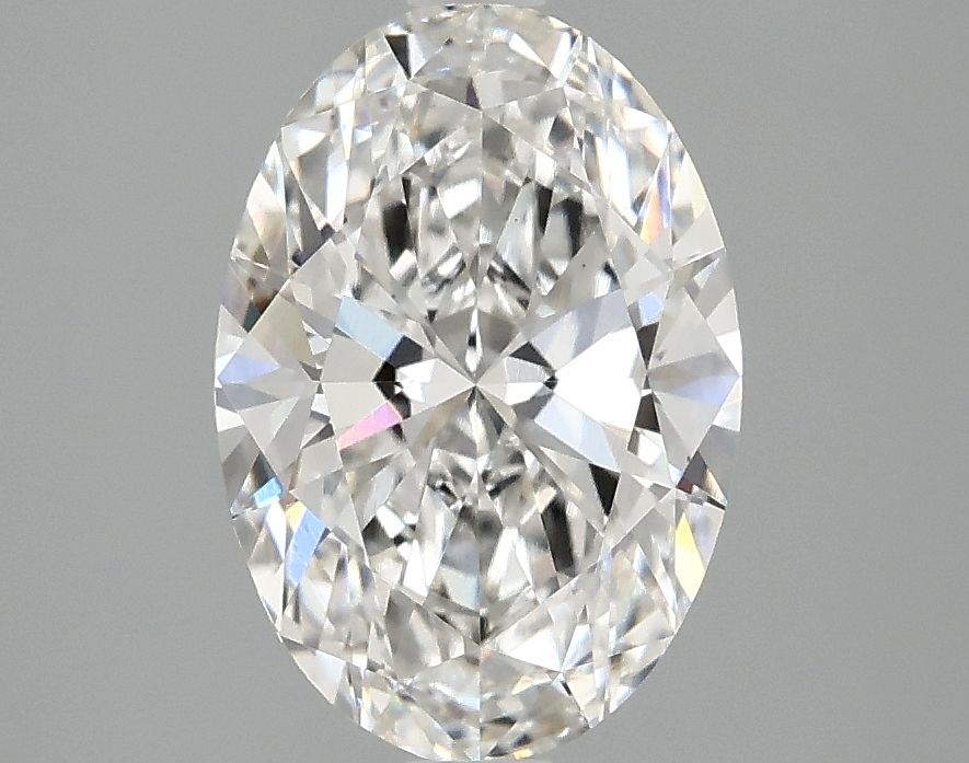 2.10 ct. oval Lab Grown Diamond front image