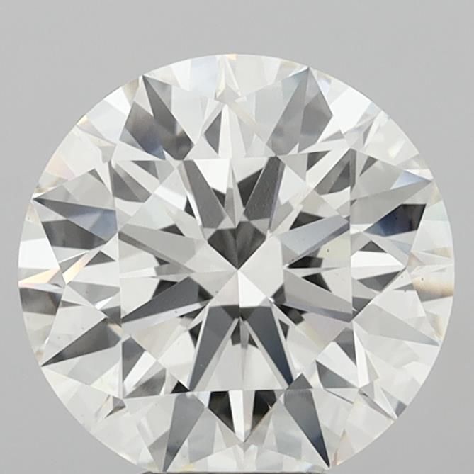 6.04 ct. round Lab Grown Diamond front image