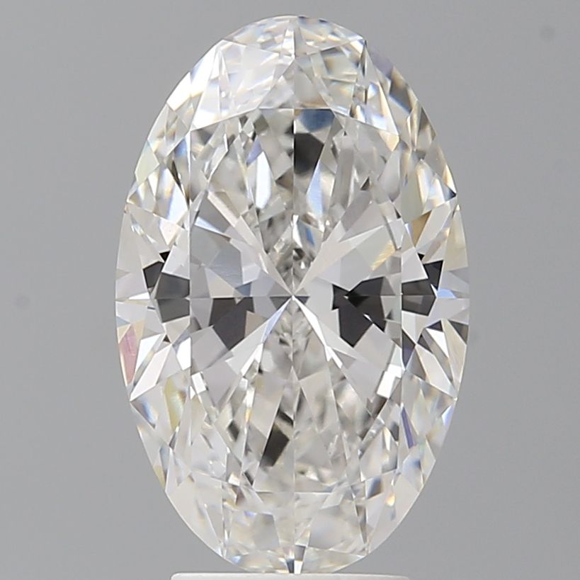 4.02 ct. oval Lab Grown Diamond front image