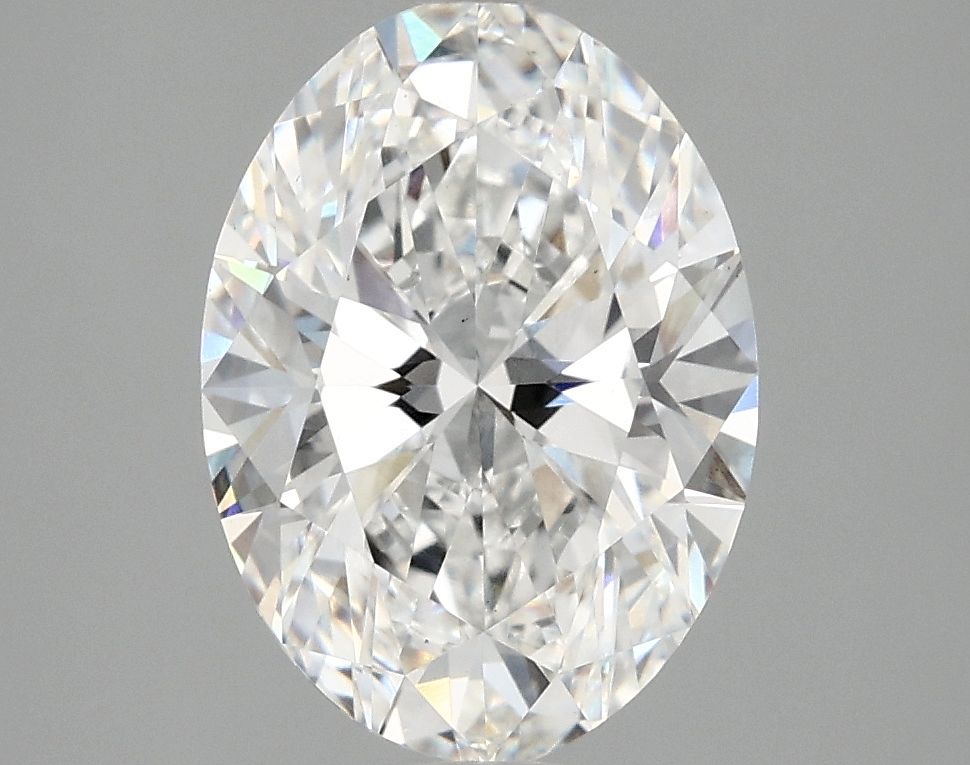 3.02 ct. oval Lab Grown Diamond front image