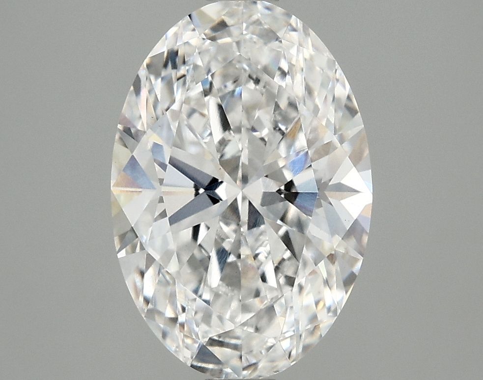 2.86 ct. oval Lab Grown Diamond front image
