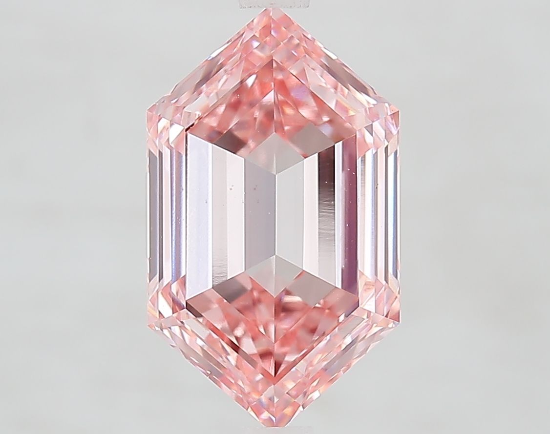 3.57 ct lab-grown Hexagonal Diamond