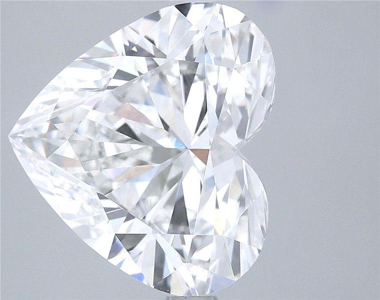 5.73 ct. heart Lab Grown Diamond front image