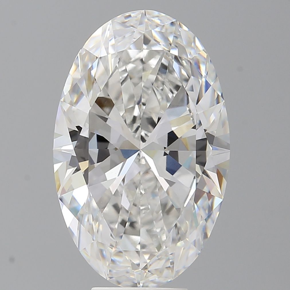 7.60 ct. oval Lab Grown Diamond front image