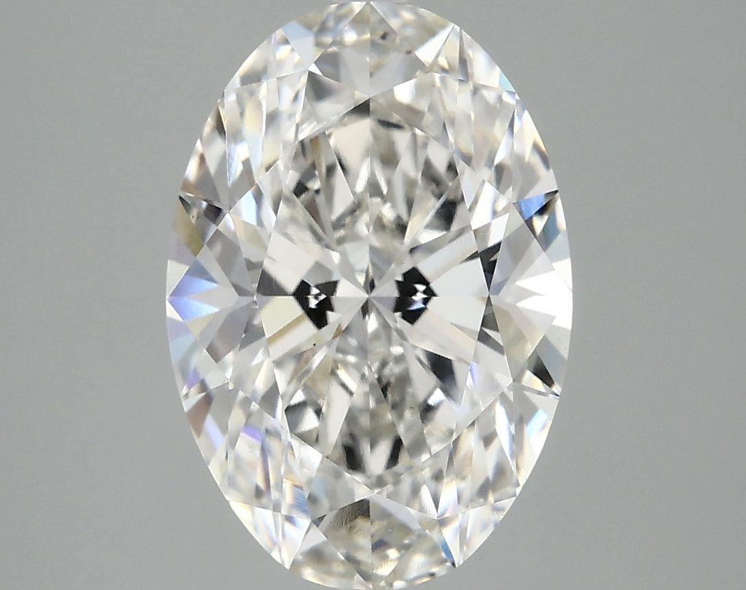 3.84 ct. oval Lab Grown Diamond front image