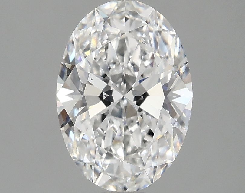 1.56 ct. oval Lab Grown Diamond front image