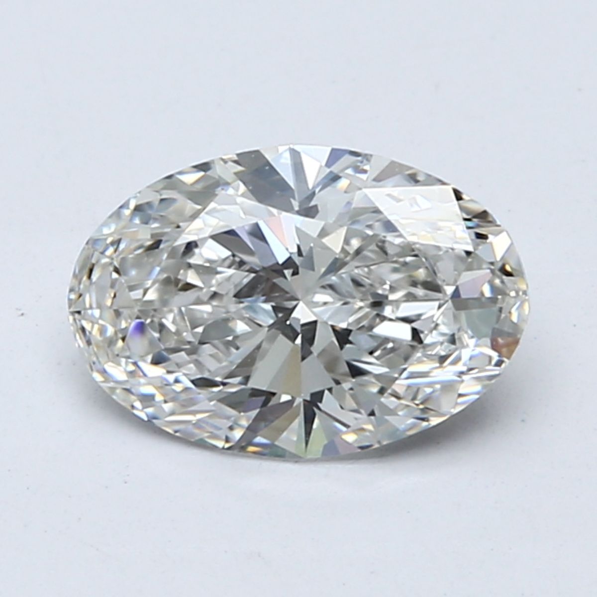 2.05 ct. oval Lab Grown Diamond front image