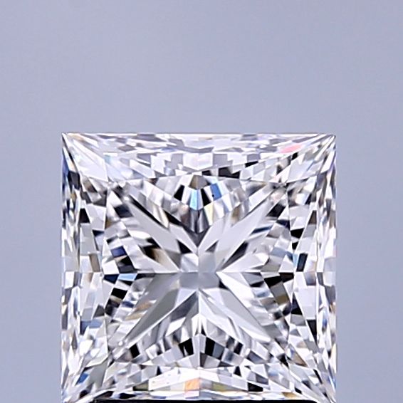2.11 ct. princess Lab Grown Diamond front image
