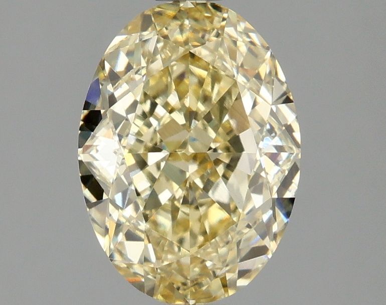 2.07 ct. oval Lab Grown Diamond front image