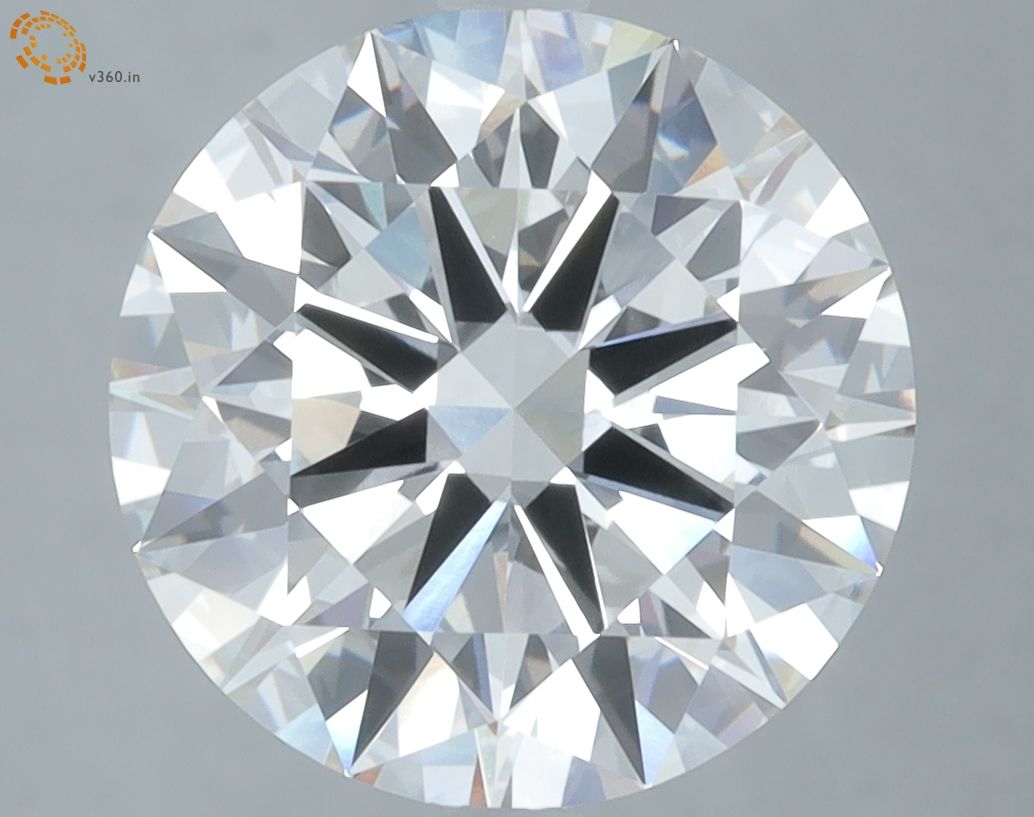 5.02 ct. round Lab Grown Diamond front image