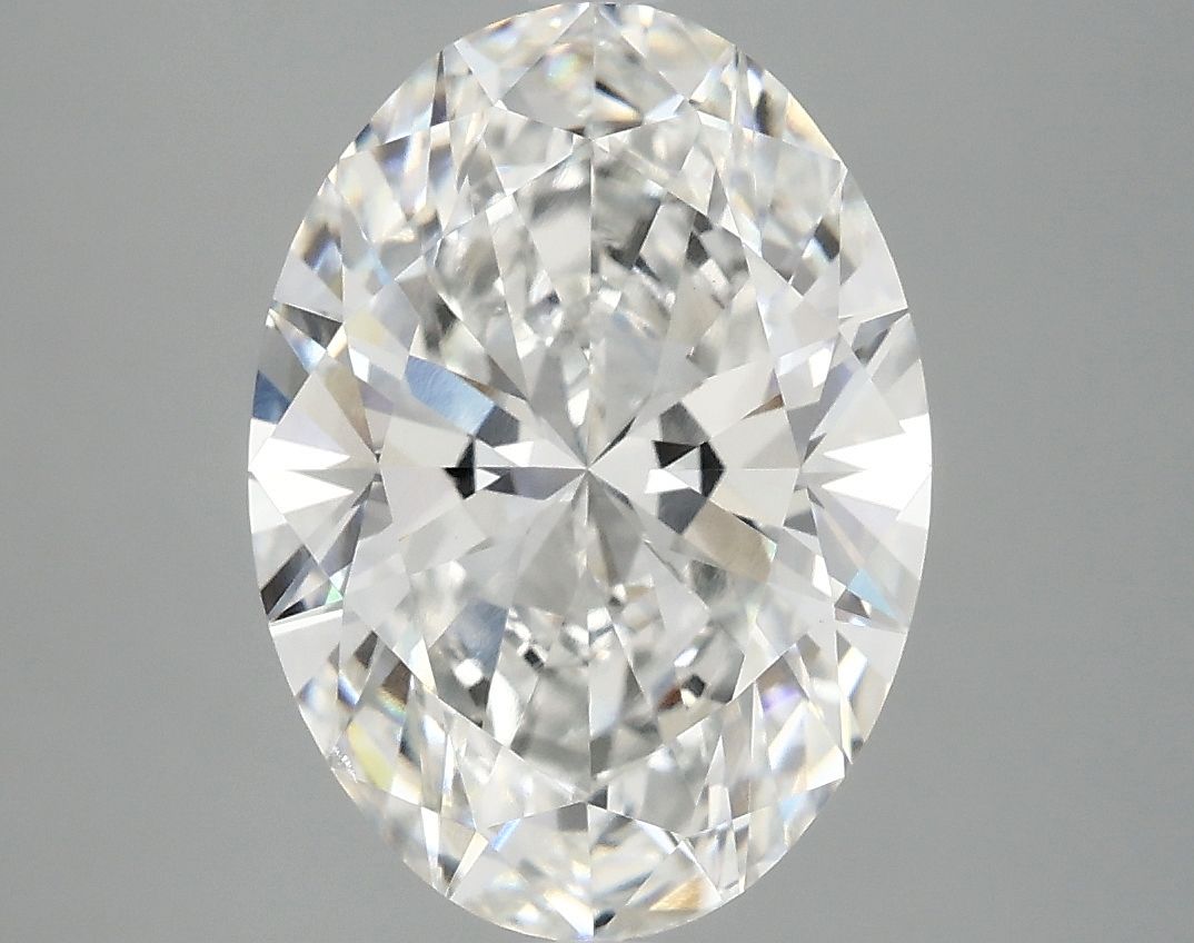 3.98 ct. oval Lab Grown Diamond front image