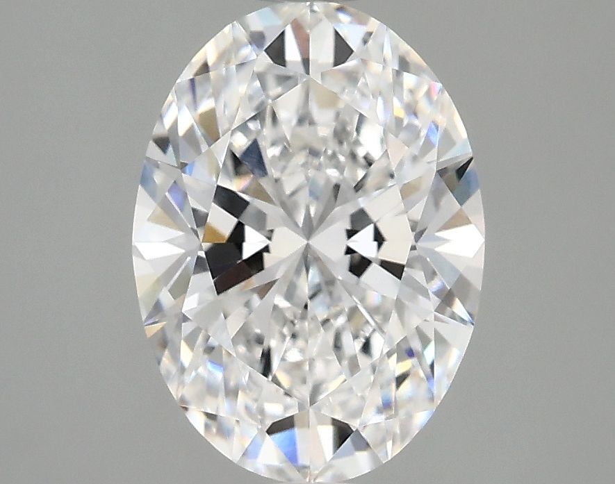 2.10 ct. oval Lab Grown Diamond front image