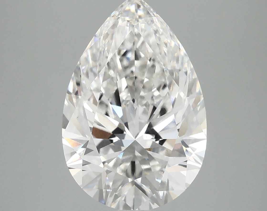 4.10 ct. pear Lab Grown Diamond front image