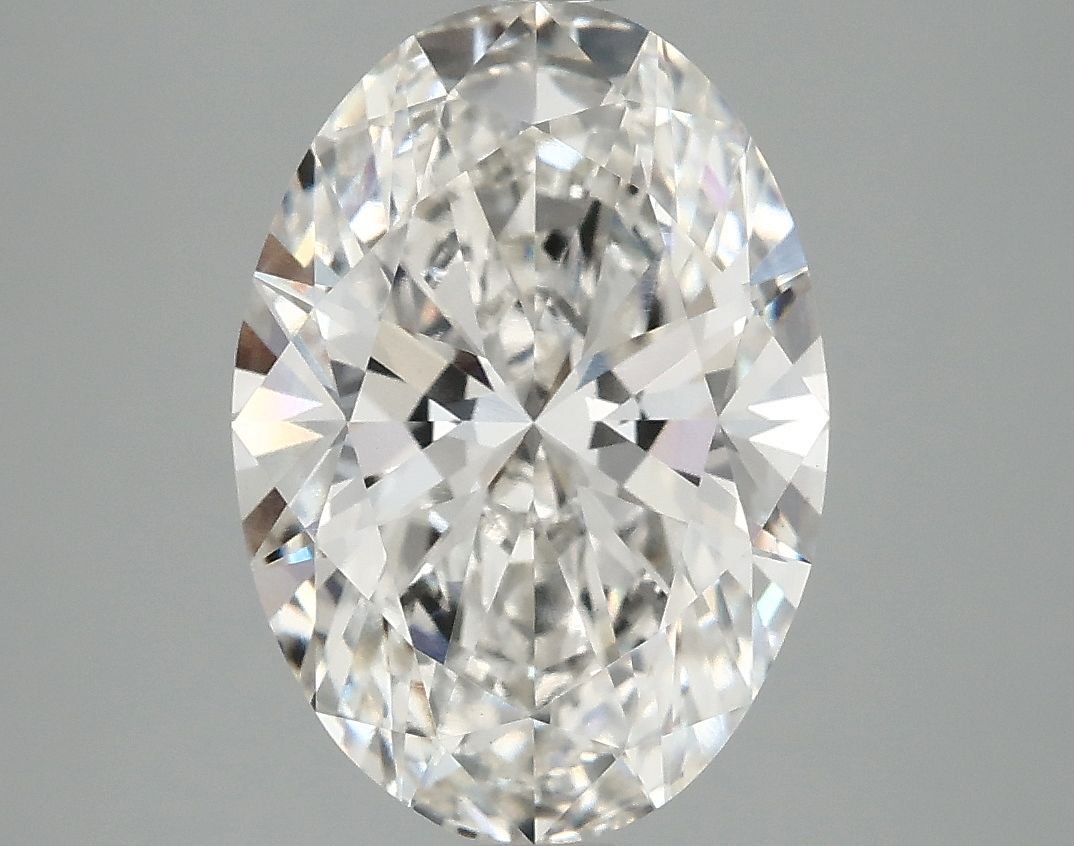 3.91 ct. oval Lab Grown Diamond front image