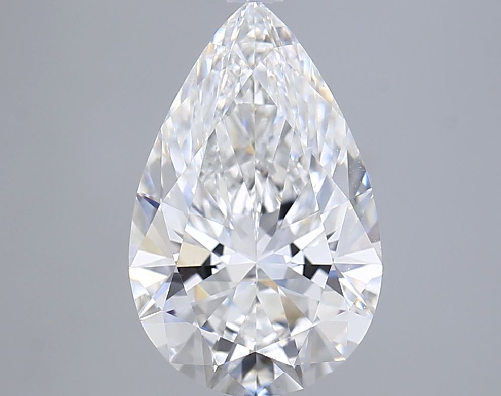 3.09 ct. pear Lab Grown Diamond front image