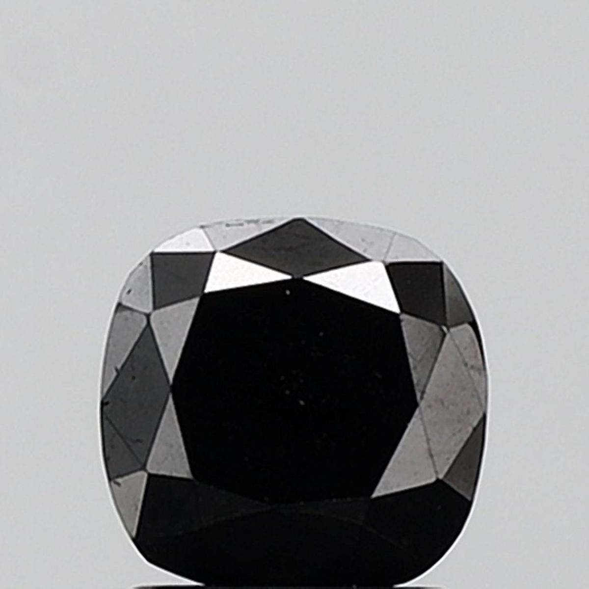 1.37 Carat Cushion brilliant Diamond Black VS2