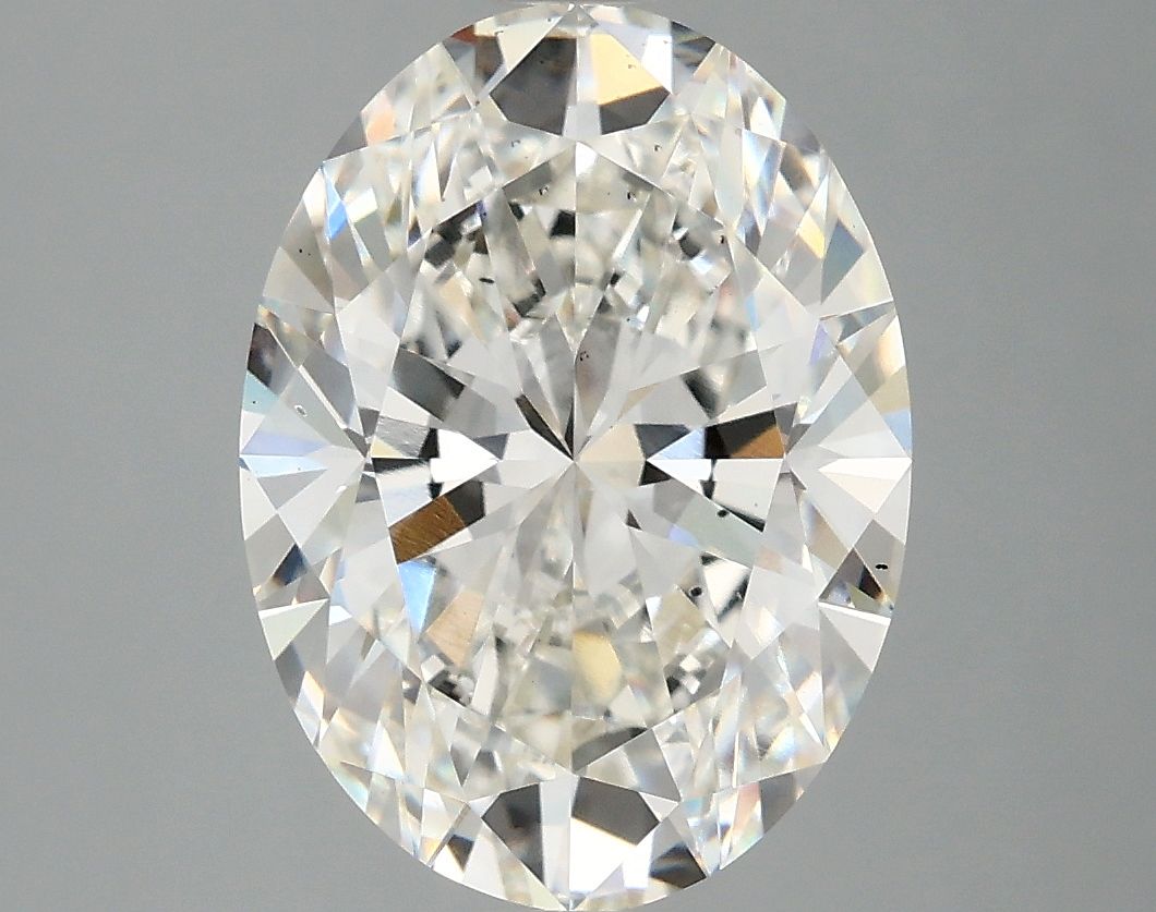 4.03 ct. oval Lab Grown Diamond front image