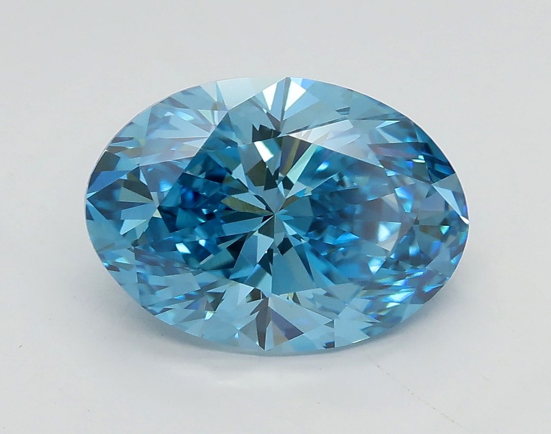 2.70 ct. oval Lab Grown Diamond front image