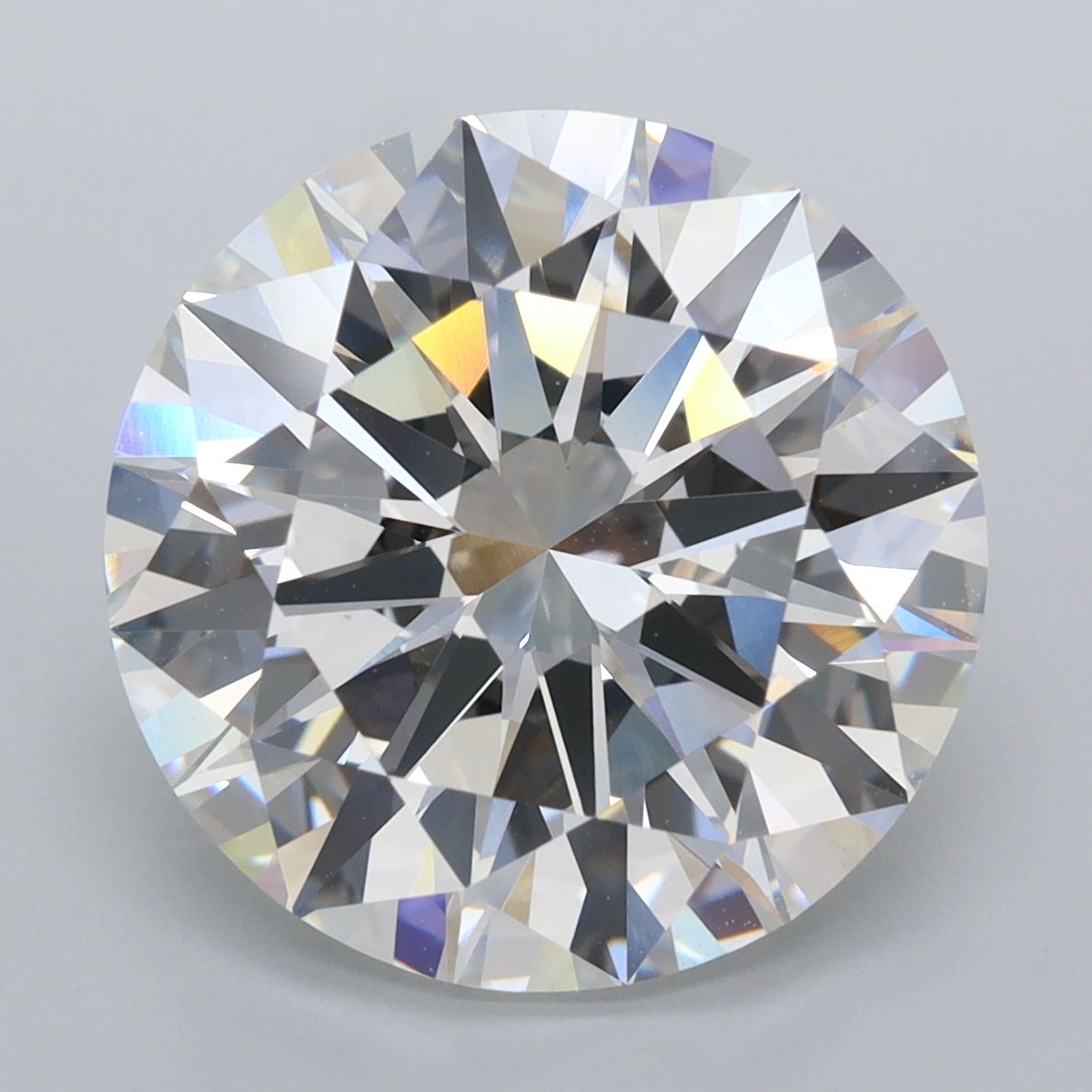 8.05 ct. round Lab Grown Diamond front image
