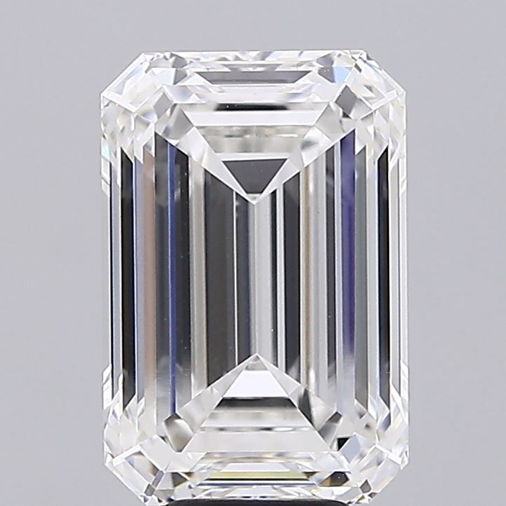 7.07 ct. emerald Lab Grown Diamond front image
