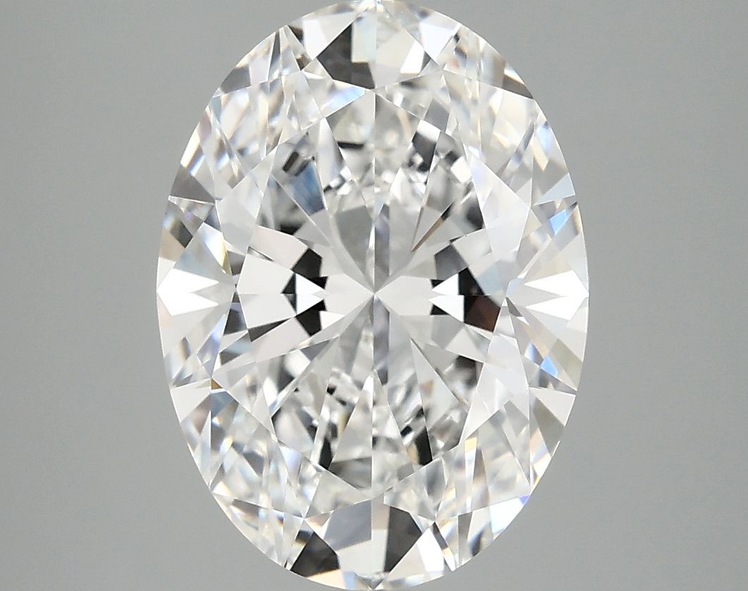 4.09 ct. oval Lab Grown Diamond front image