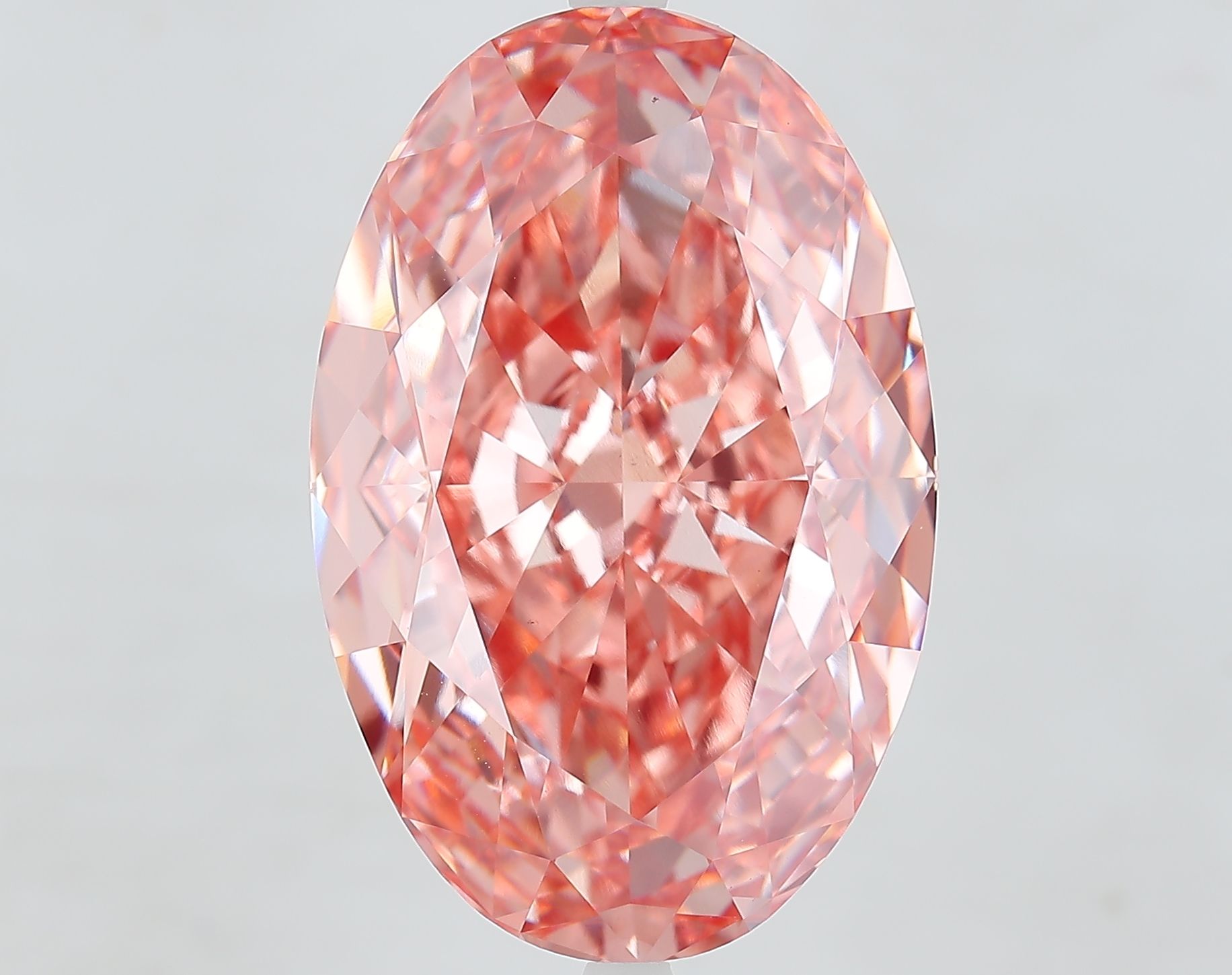 20.10 ct. oval Lab Grown Diamond front image