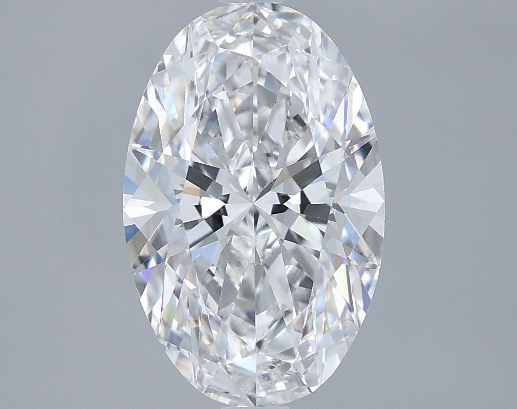 3.02 ct. oval Lab Grown Diamond front image