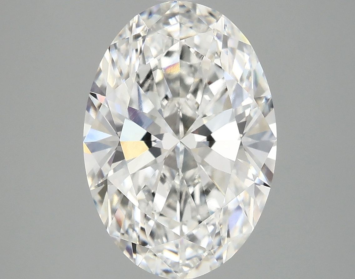 4.08 ct. oval Lab Grown Diamond front image