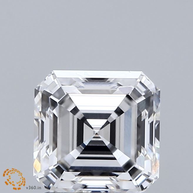 2.1 ct lab-grown Asscher Diamond