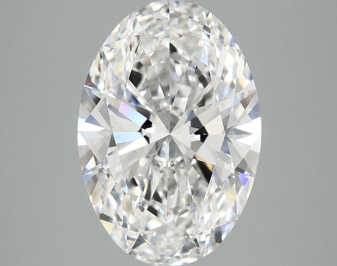 3.90 ct. oval Lab Grown Diamond front image