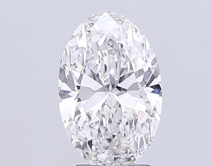 3.07 ct. oval Lab Grown Diamond front image