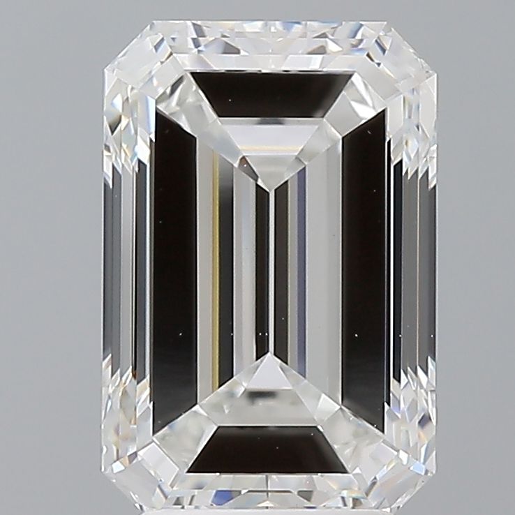 3.90 ct. emerald Lab Grown Diamond front image