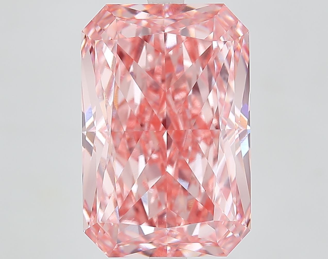 9.10 ct. radiant Lab Grown Diamond front image