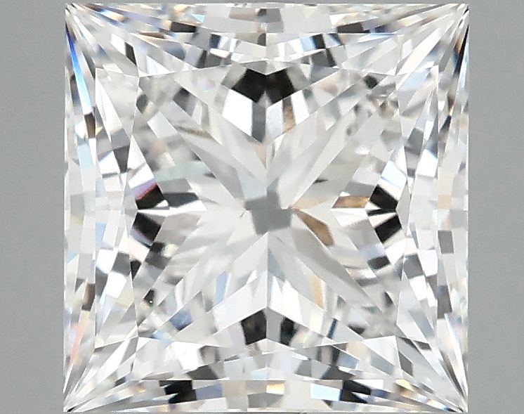4.06 ct. princess Lab Grown Diamond front image