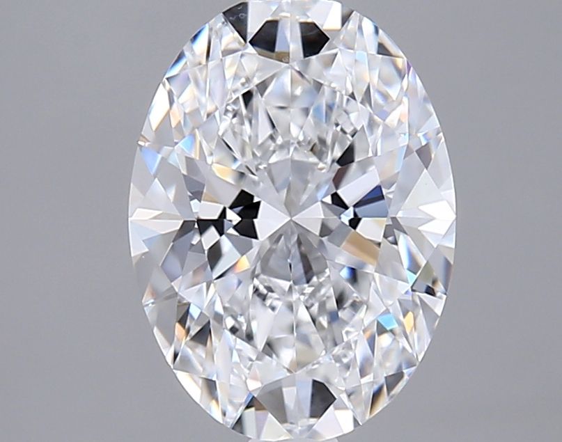 2.07 ct. oval Lab Grown Diamond front image