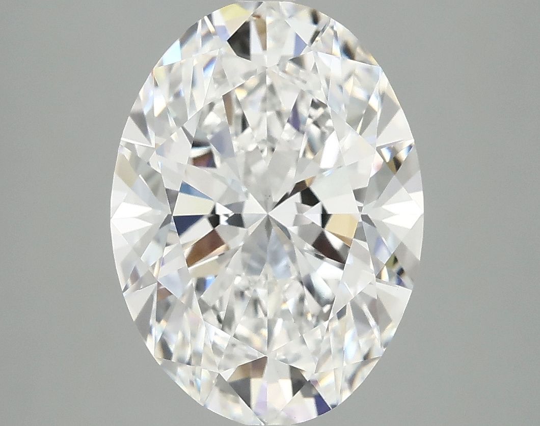 4.09 ct. oval Lab Grown Diamond front image