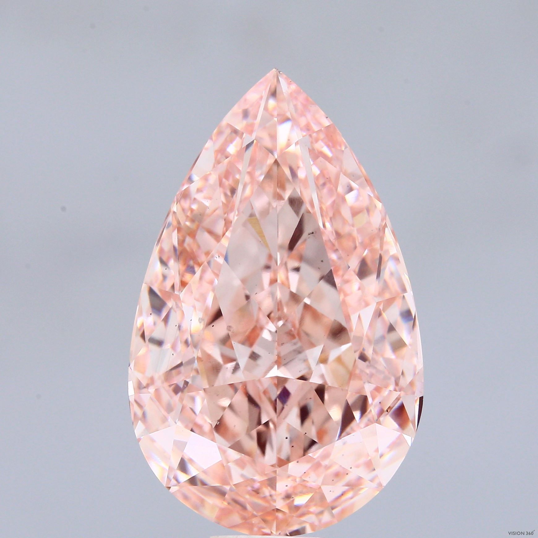 20.07 ct. pear Lab Grown Diamond front image
