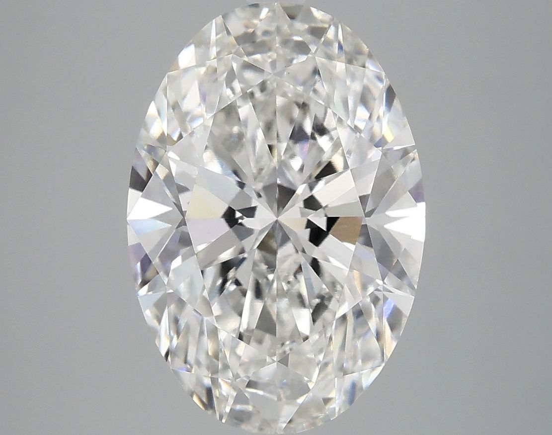3.98 ct. oval Lab Grown Diamond front image