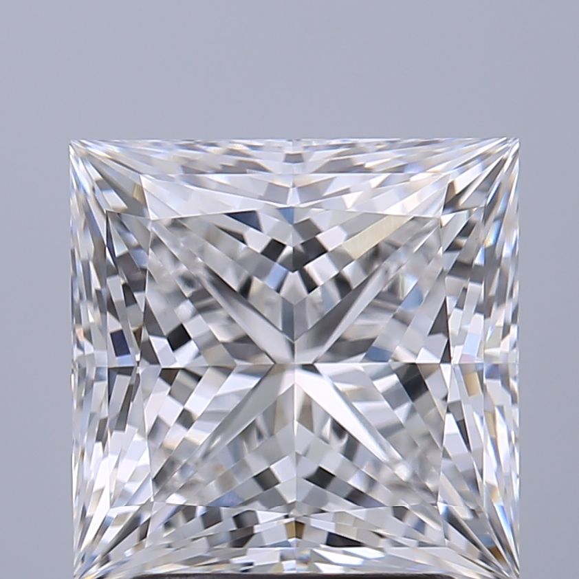 2.60 ct. princess Lab Grown Diamond front image
